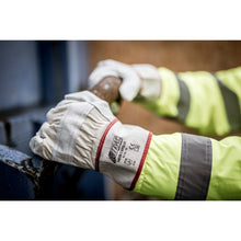 NITRAS APOLLO, fullnarvs kohudshandskar, naturlig färg / grå