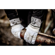 NITRAS HADES, skärskyddshandskar, naturlig färg / grå