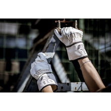 NITRAS ARES, skärskyddshandskar, naturlig färg / grå