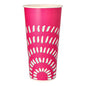 Starpak 50 dricksglas för kalla drycker av papper (0,5 l, rosa, 8,97 cm Ø, 16,83 cm hög) är idealiska för fester – stabila engångsglas i ett praktiskt 50-pack med iögonfallande design.