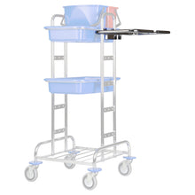 VERMOP hållarram 120 L, sida, rostfritt stål, 51 x 33 x 7 cm