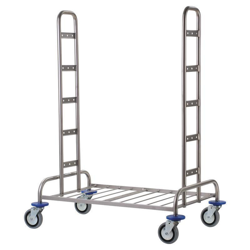 VERMOP basram II, rostfritt stål, 56 x 52 x 105 cm