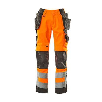 MASCOT® Wigan hantverksbyxa, hi-vis orange/mörk antracit