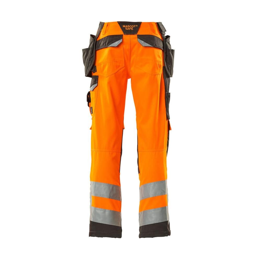 MASCOT® Wigan hantverksbyxa, hi-vis orange/mörk antracit