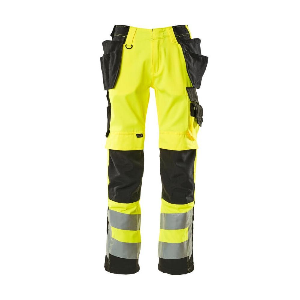 MASCOT® Wigan hantverksbyxa, hi-vis gul/svart