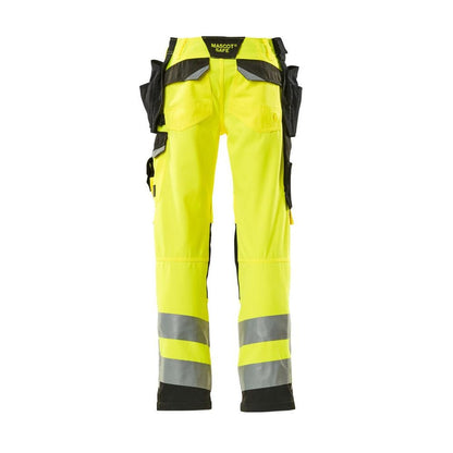 MASCOT® Wigan hantverksbyxa, hi-vis gul/svart