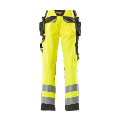 MASCOT® Wigan hantverksbyxa, hi-vis gul/mörk antracit