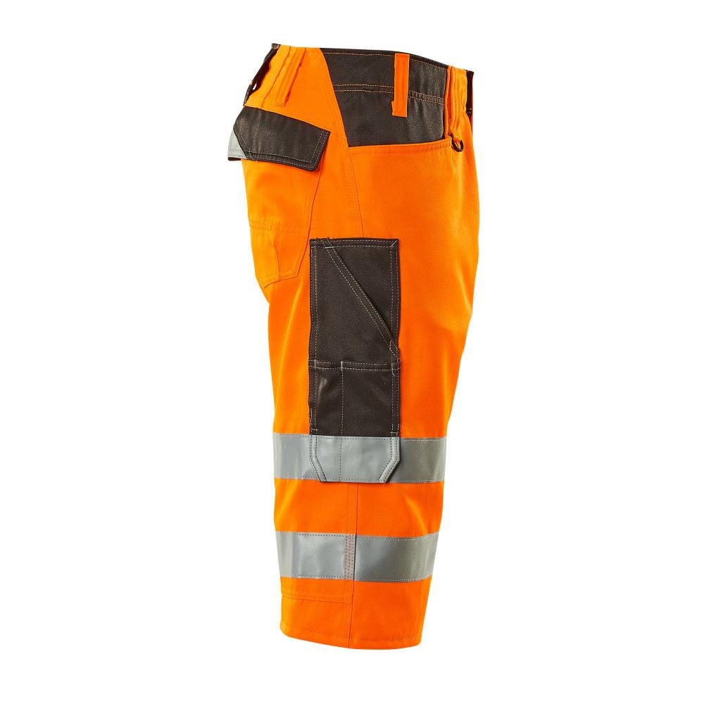 MASCOT® Luton trekvarts byxa, hi-vis orange/mörk antracit