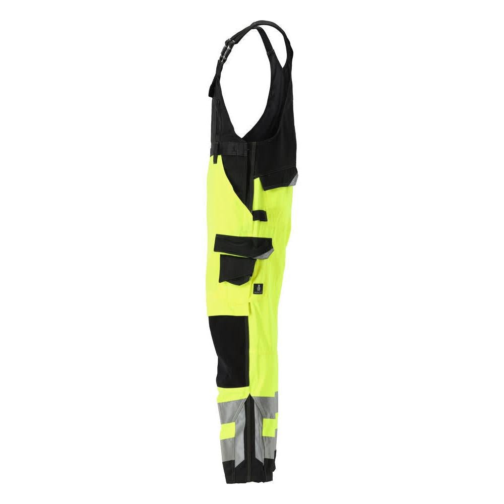 MASCOT® Newcastle byxbyxor, hi-vis gul/svart