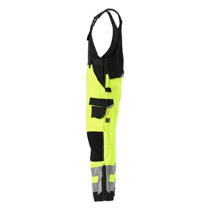 MASCOT® Newcastle byxbyxor, hi-vis gul/svart
