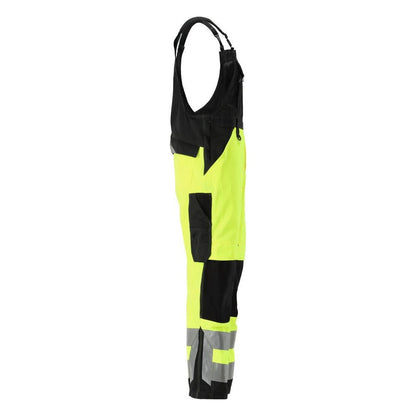MASCOT® Newcastle byxbyxor, hi-vis gul/svart
