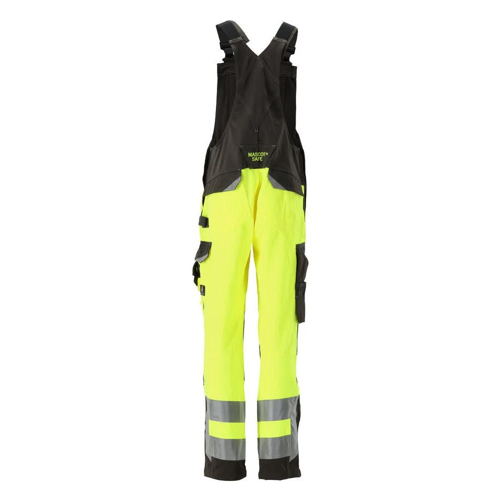 MASCOT® Newcastle byxbyxor, hi-vis gul/mörk antracit