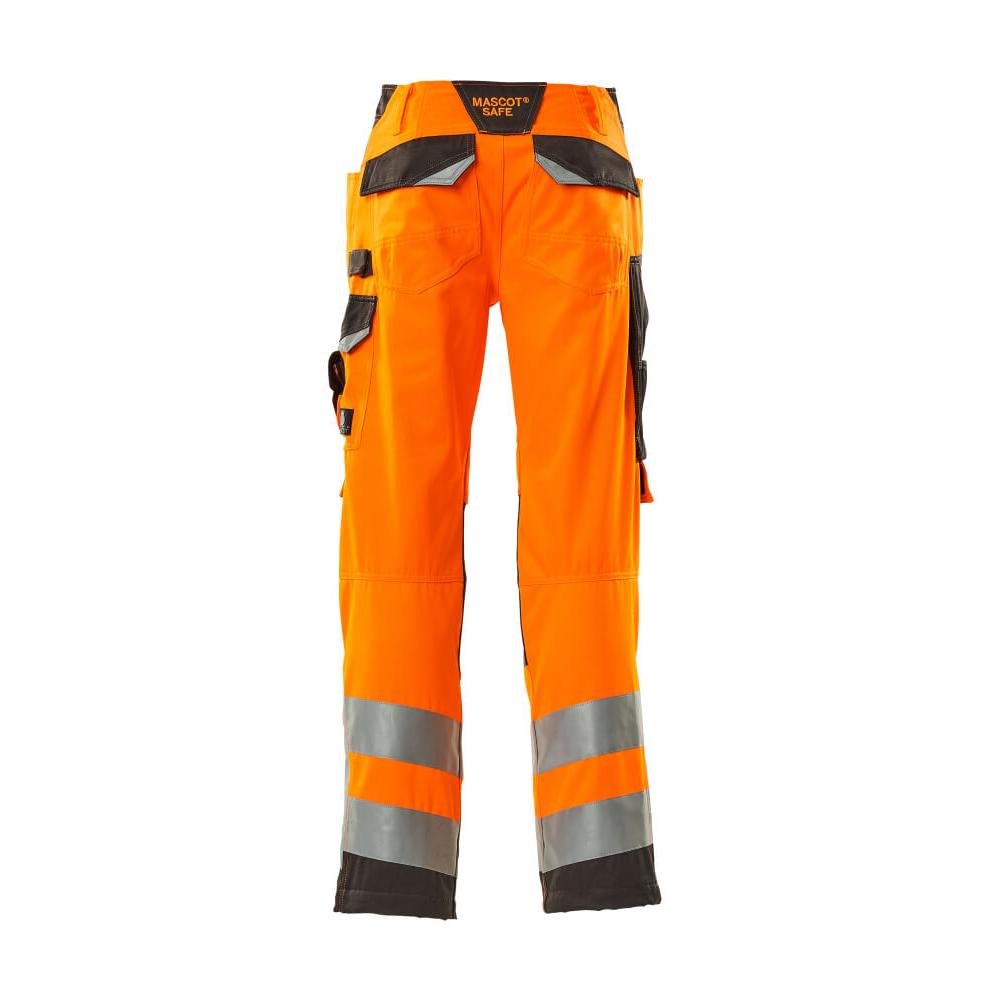 MASCOT® Kendal byxa, hi-vis orange/mörk antracit