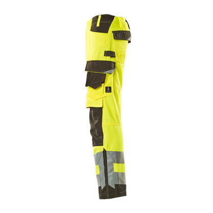 MASCOT® Kendal byxa, hi-vis gul/mörk antracit