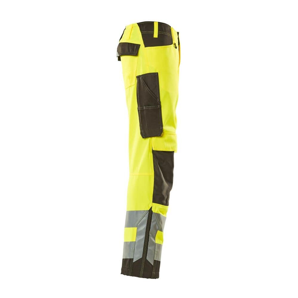 MASCOT® Kendal byxa, hi-vis gul/mörk antracit