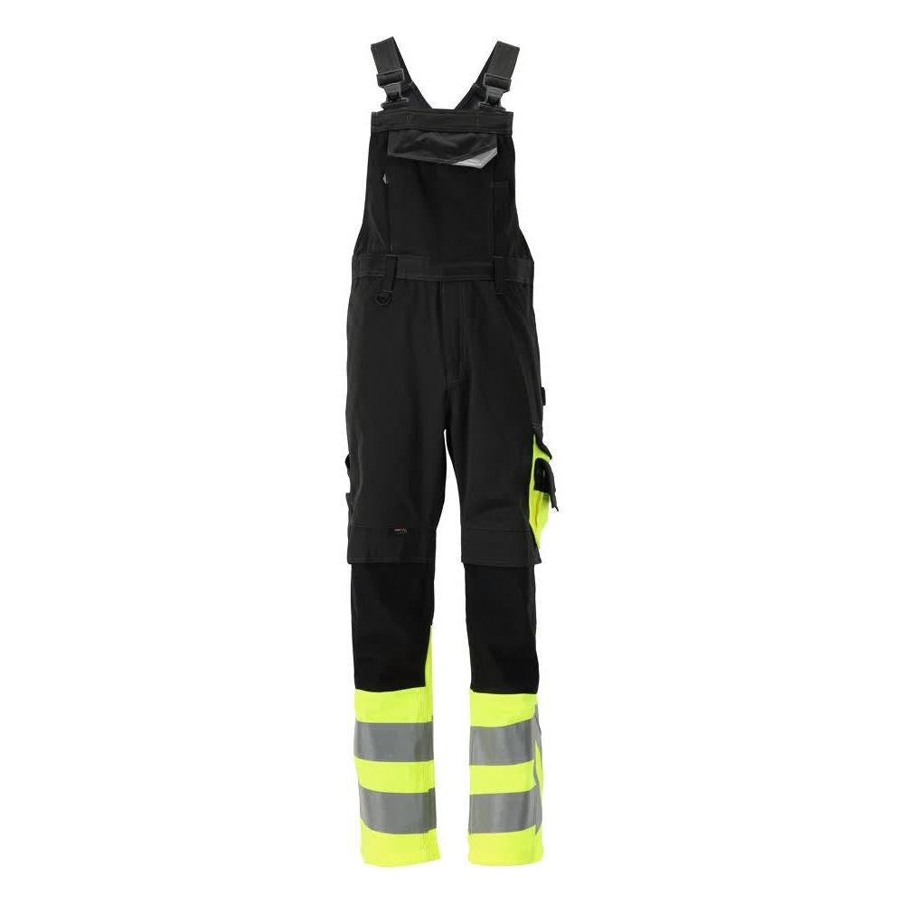 MASCOT® Sunderland byxbyxor, svart/hi-vis gul