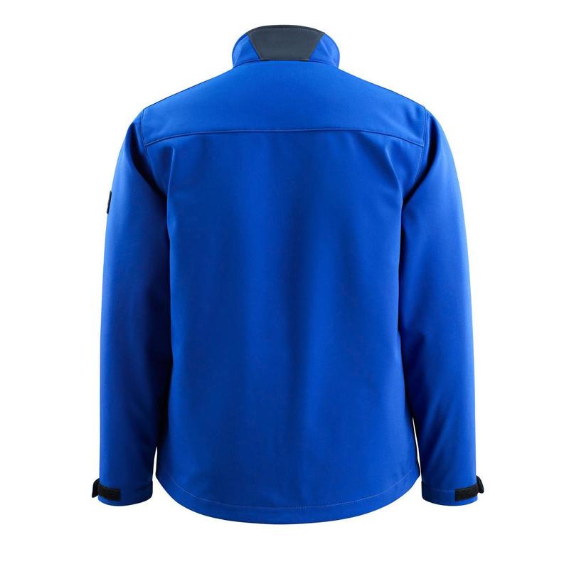 MASCOT® Finley Soft Shell-jacka, majsblå/svartblå
