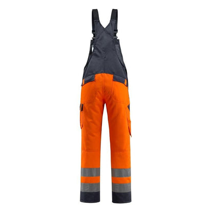 MASCOT® Gosford byxbyxor, hi-vis orange/svart-blå