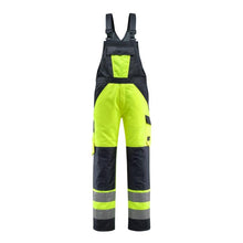 MASCOT® Gosford byxbyxor, hi-vis gul/svart-blå
