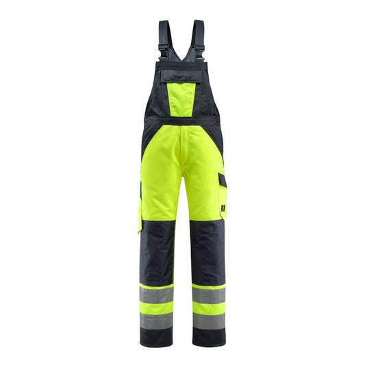 MASCOT® Gosford byxbyxor, hi-vis gul/svart-blå