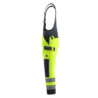 MASCOT® Gosford byxbyxor, hi-vis gul/svart-blå