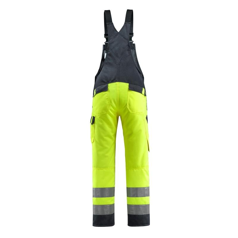 MASCOT® Gosford byxbyxor, hi-vis gul/svart-blå