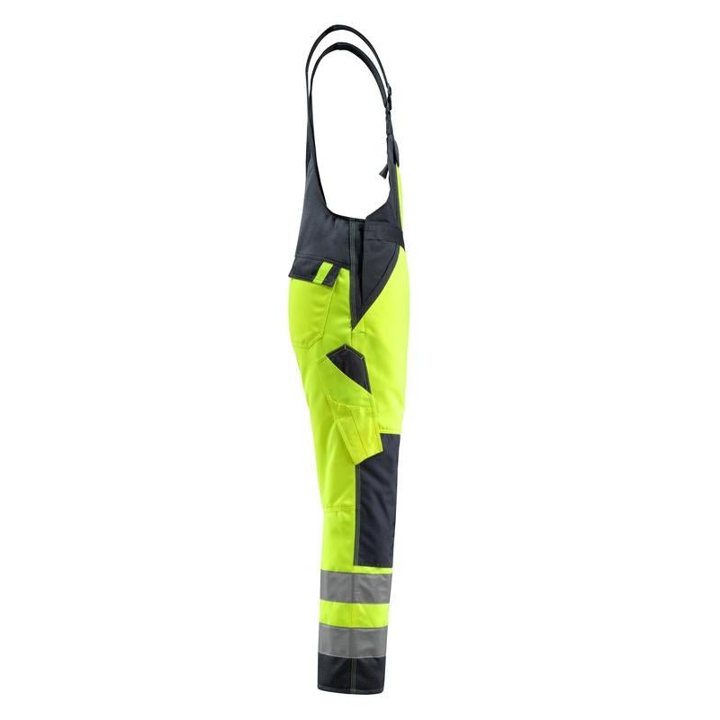 MASCOT® Gosford byxbyxor, hi-vis gul/svart-blå