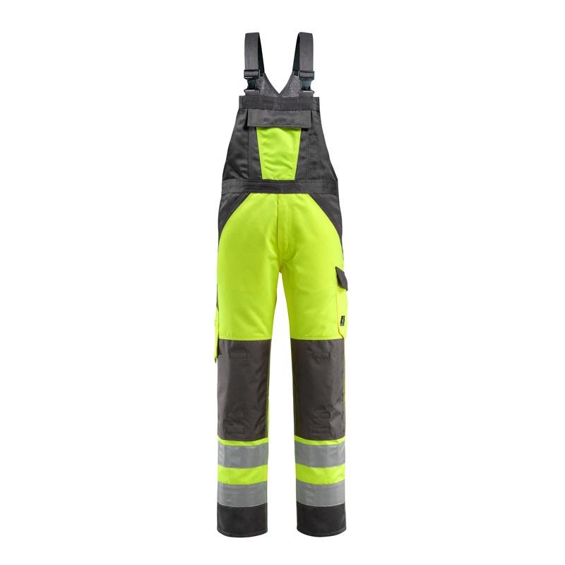 MASCOT® Gosford byxbyxor, hi-vis gul/mörk antracit