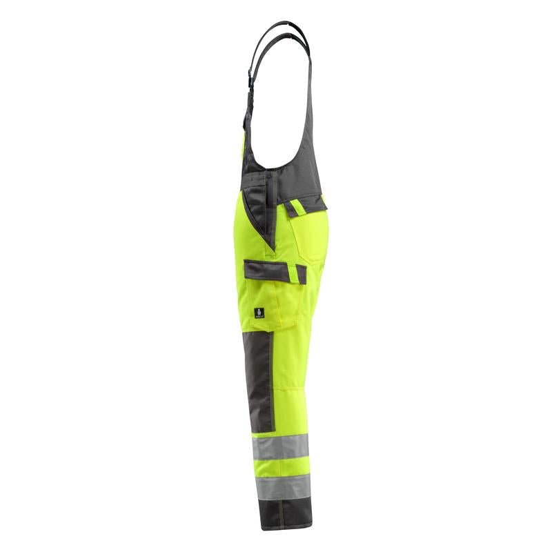 MASCOT® Gosford byxbyxor, hi-vis gul/mörk antracit
