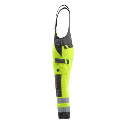 MASCOT® Gosford byxbyxor, hi-vis gul/mörk antracit