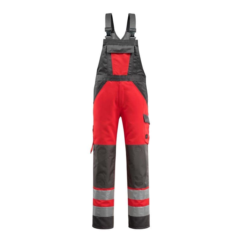 MASCOT® Gosford byxbyxor, hi-vis röd/mörk antracit