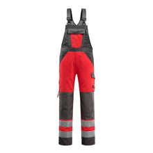 MASCOT® Gosford byxbyxor, hi-vis röd/mörk antracit