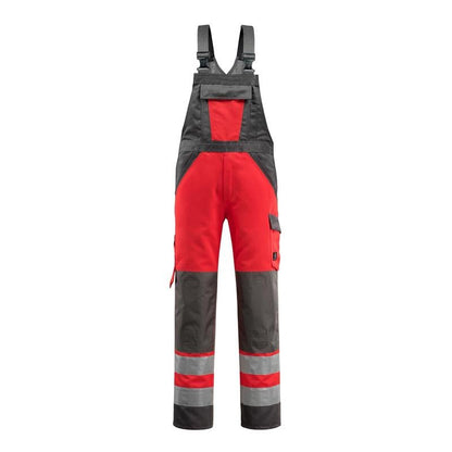 MASCOT® Gosford byxbyxor, hi-vis röd/mörk antracit