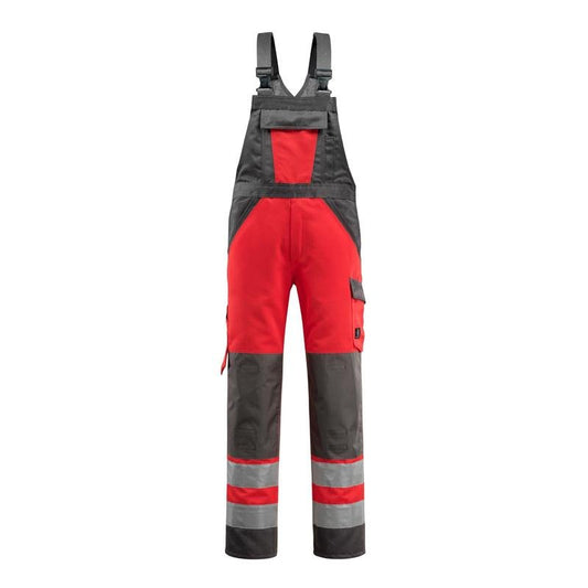 MASCOT® Gosford byxbyxor, hi-vis röd/mörk antracit