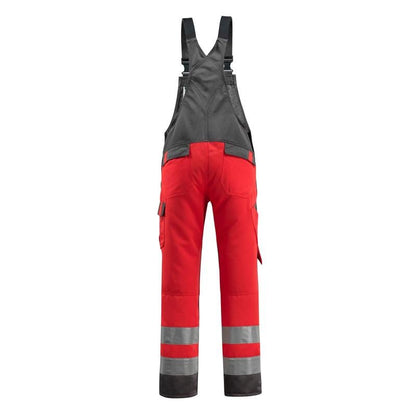MASCOT® Gosford byxbyxor, hi-vis röd/mörk antracit