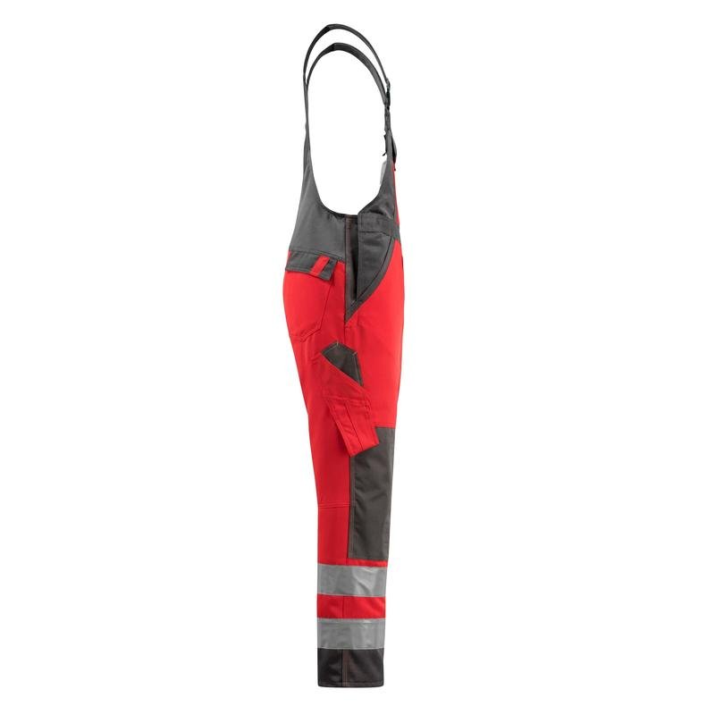 MASCOT® Gosford byxbyxor, hi-vis röd/mörk antracit