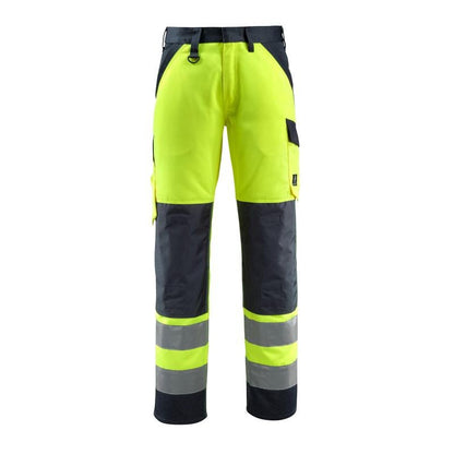 MASCOT® Maitland byxor, hi-vis gul/svart-blå