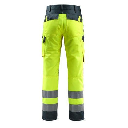 MASCOT® Maitland byxor, hi-vis gul/svart-blå