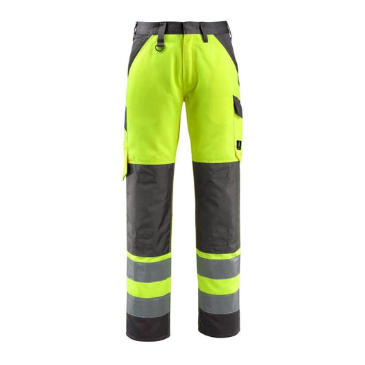 MASCOT® Maitland byxor, hi-vis gul/mörk antracit