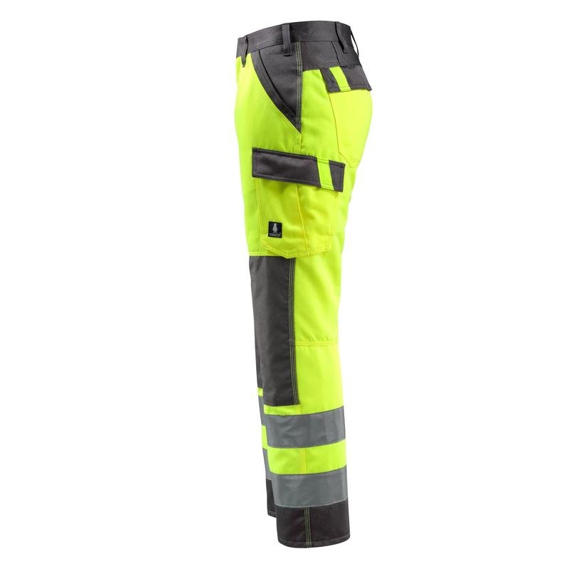 MASCOT® Maitland byxor, hi-vis gul/mörk antracit