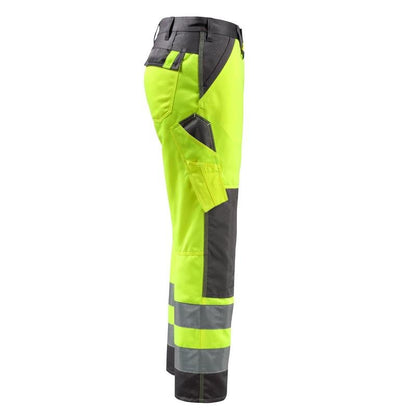 MASCOT® Maitland byxor, hi-vis gul/mörk antracit