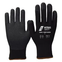 NITRAS SNOW FIGHTER, vinterhandskar, svarta