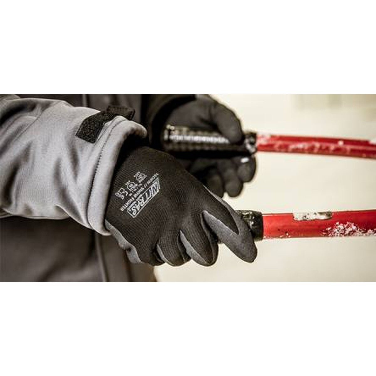 NITRAS SNOW FIGHTER, vinterhandskar, svarta