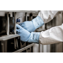 NITRAS BLUE POWER GRIP, kemikalieskyddshandskar, blå