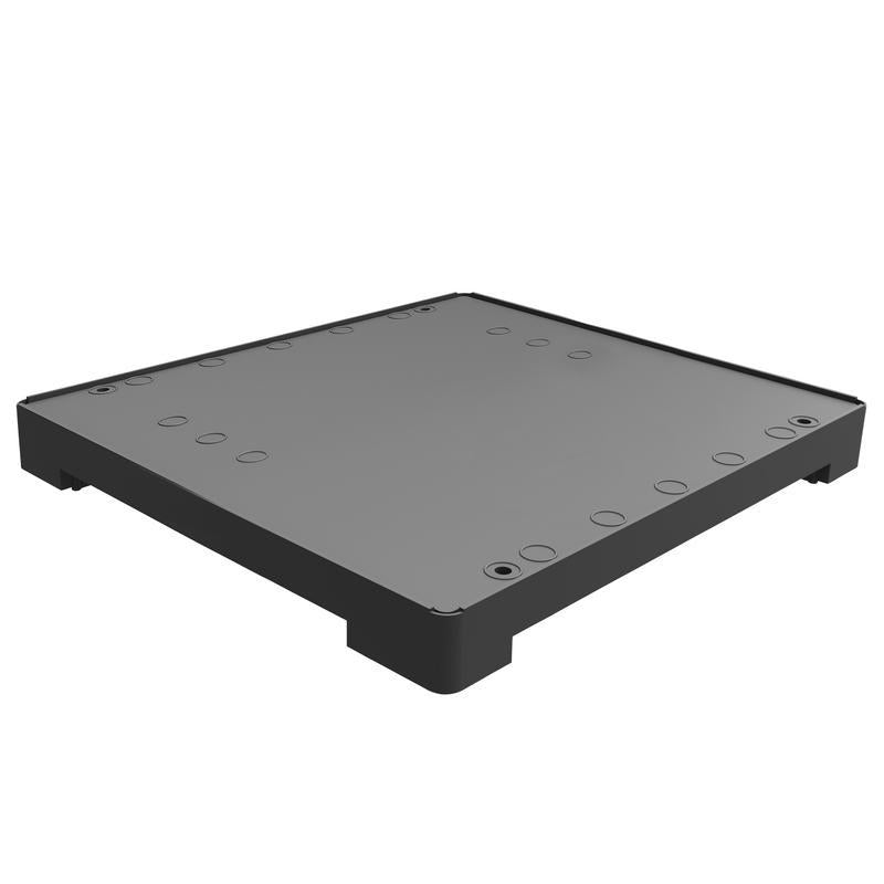 VERMOP Grundplatta M, utan hjul, 52 x 42 x 6 cm | 1 styck 