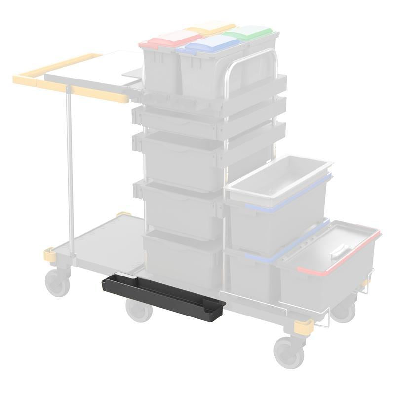 VERMOP moppstöd inklusive hållare, antracit, 52 x 12 x 6 cm