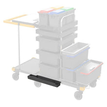 VERMOP moppstöd inklusive hållare, antracit, 52 x 12 x 6 cm