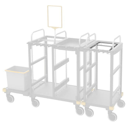 VERMOP integrerad hållarram 2X60L, 46 x 35 x 6 cm