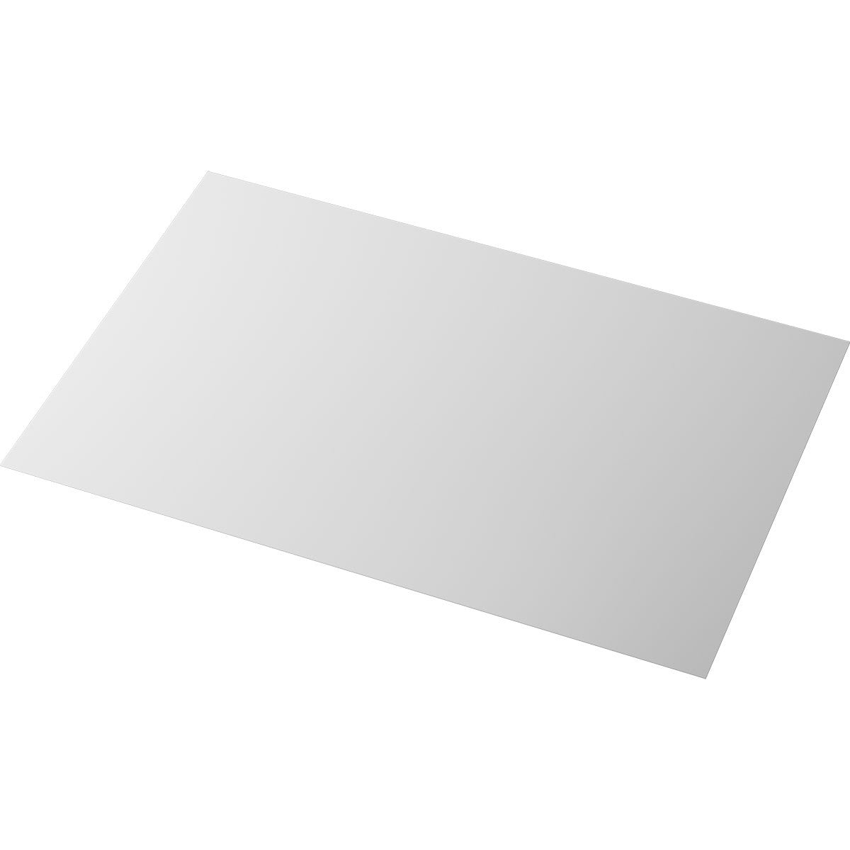 En ljusgrå, slät, rektangulär silikonbordstablett (30 x 45 cm) från Duni GmbH erbjuder elegant bordsskydd och presenteras mot en vit bakgrund.