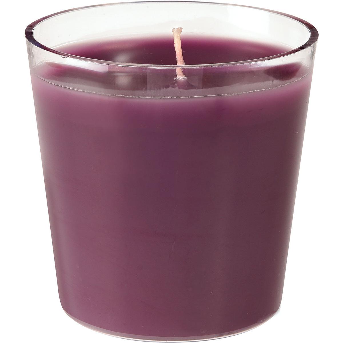 Påfyllningsljuset Switch & Shine från Duni GmbH (ca 30 timmar, 65x65 mm) erbjuder en lång brinntid i ett klart glas - idealiskt för avkopplande stunder eller för att förbättra atmosfären med Switch & Shine.